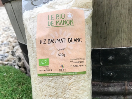 Riz basmati blanc bio