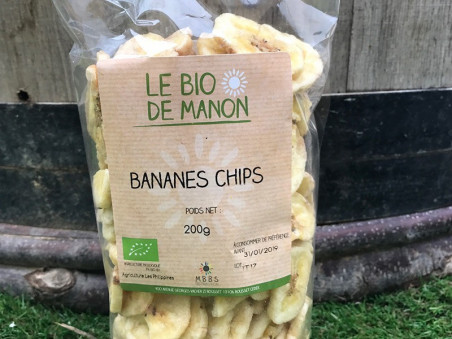 Bananes chips bio