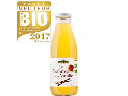 jus pomme à la vanille BIO