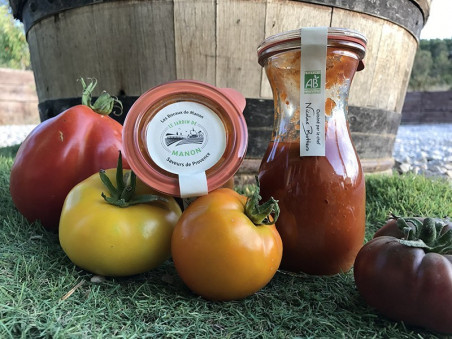 Sauce tomates confites bio